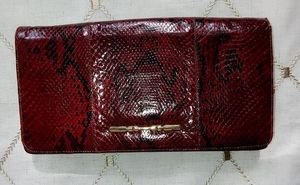 Vintage African Snake Skin Clutch apurse